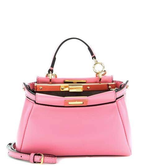 fendi peekaboo pink|fendi peekaboo satchel.